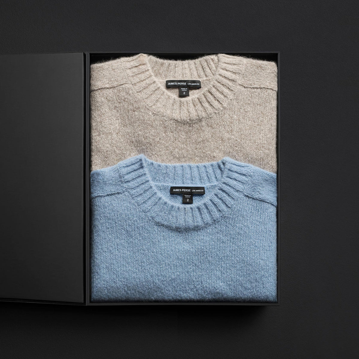Womens Cashmere Set in Azure/Hazel | James Perse Los Angeles