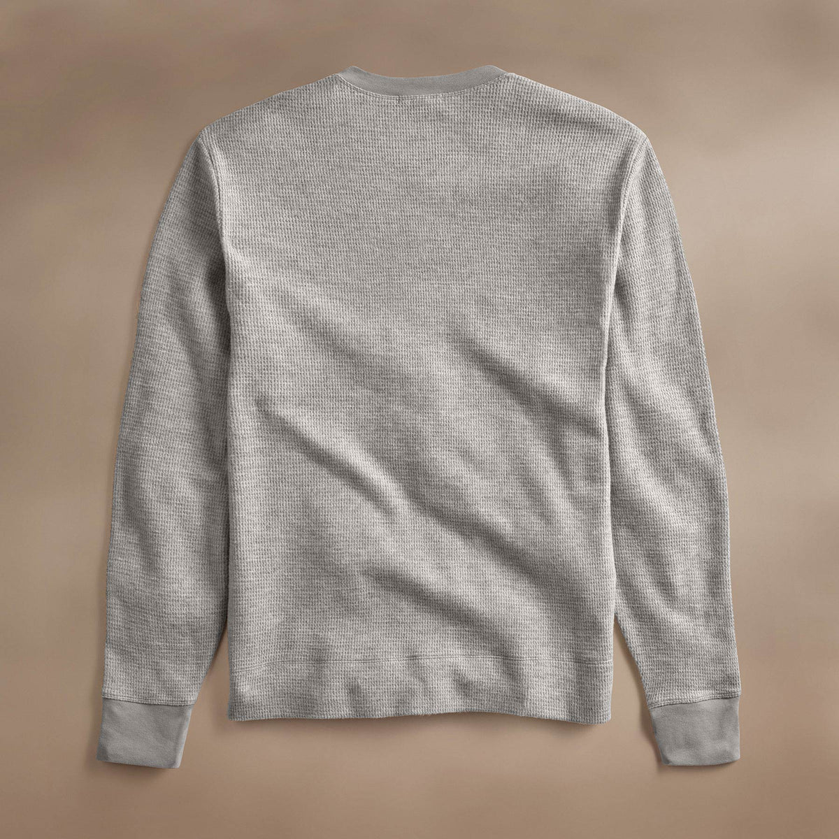 Brushed Thermal Crew Neck in Heather Grey | James Perse Los Angeles