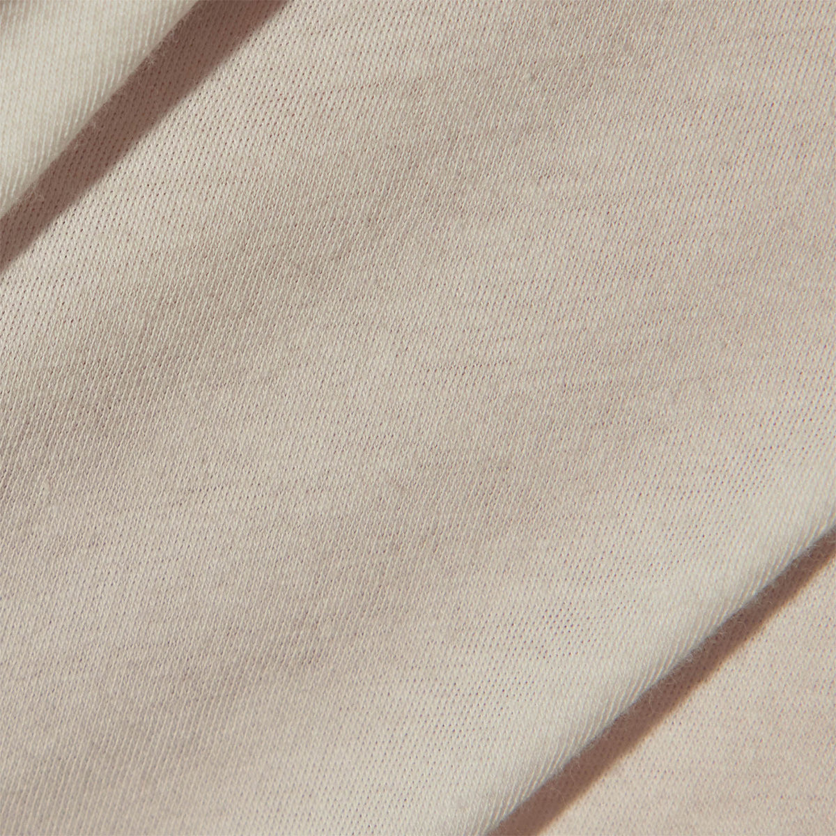 Luxe Lotus Jersey Long Sleeve Polo in White | James Perese Los Angeles