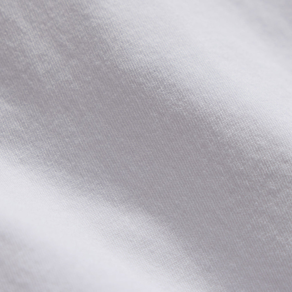 Shirttail Hem Crew in White | James Perse Los Angeles