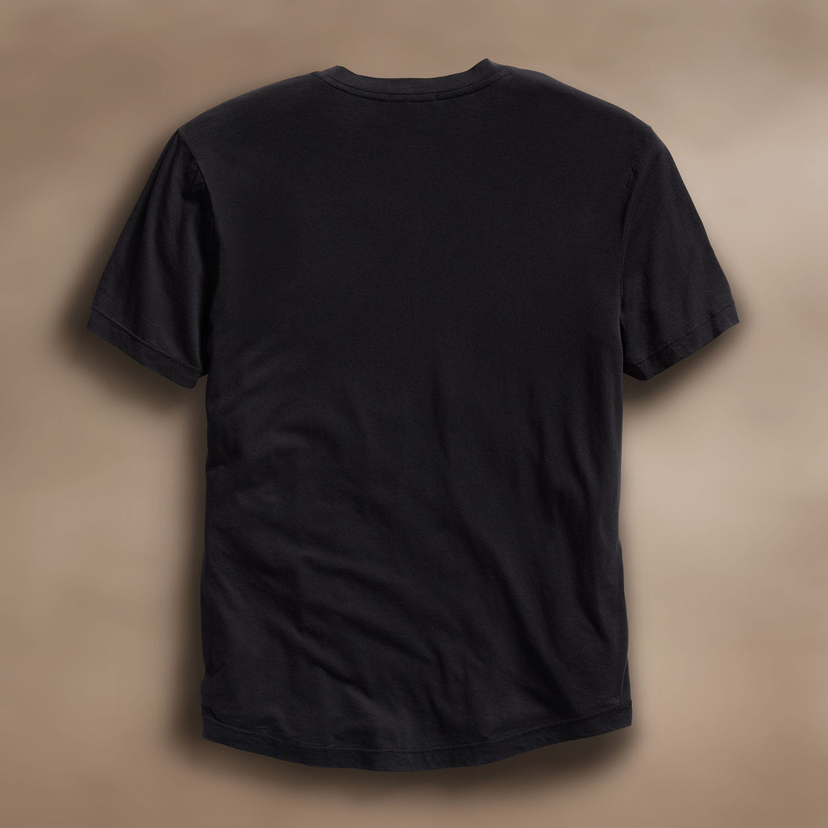 Clear Jersey V Neck in Black | James Perse Los Angeles