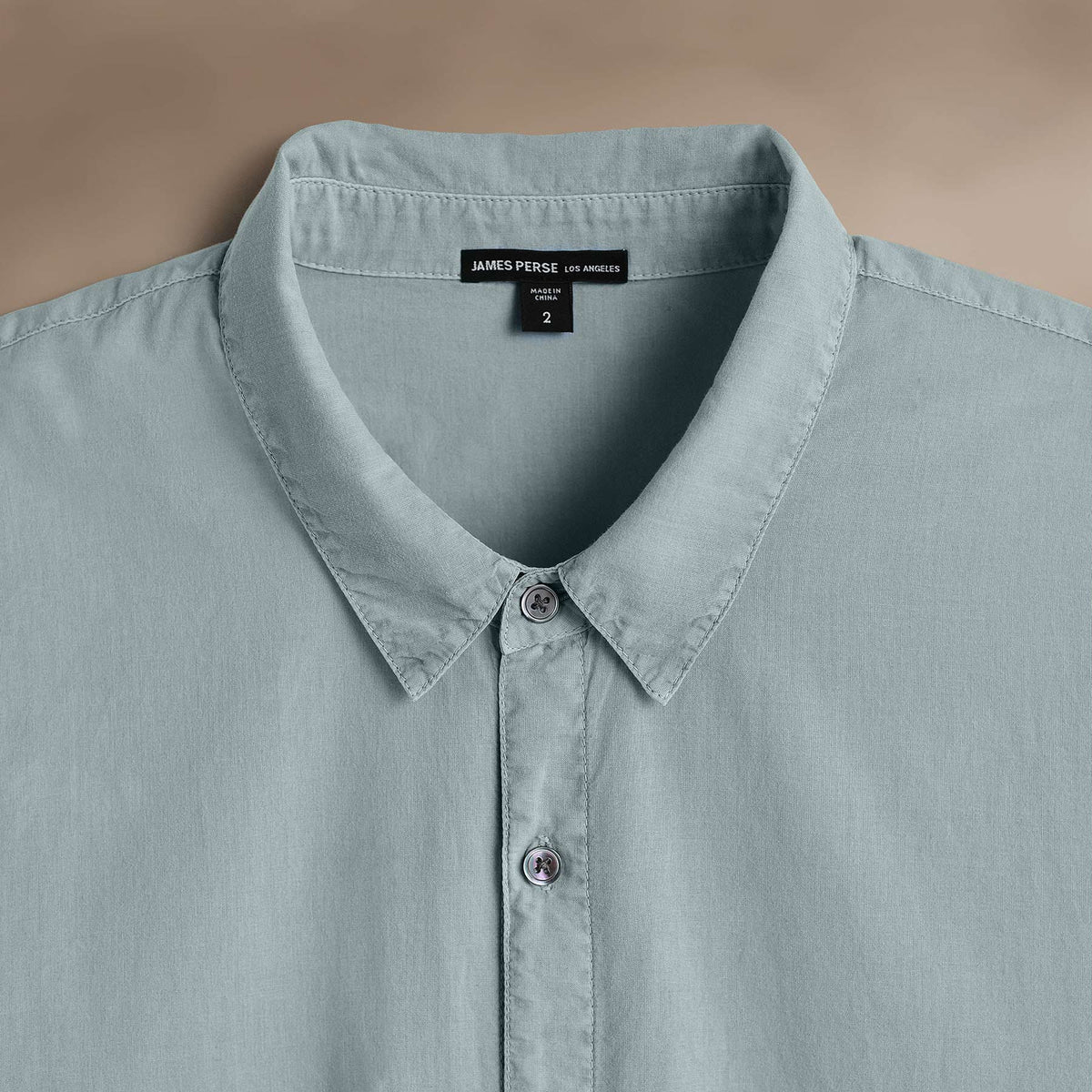 Standard Shirt in Azure Pigment | James Perse Los Angeles