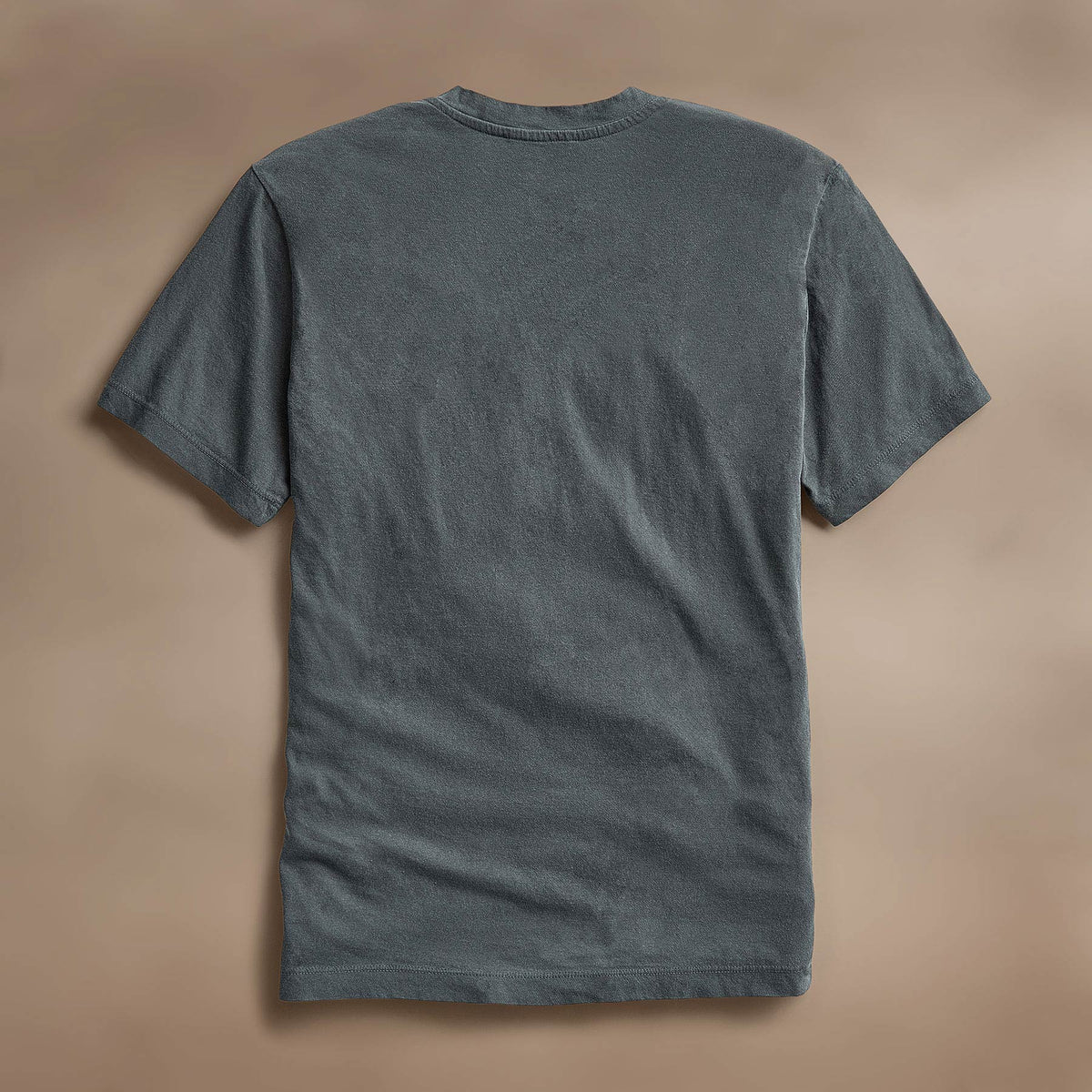 Short Sleeve V Neck in Asphalt Pigment | James Perse Los Angeles