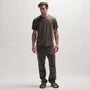 Heavy Luxe Jersey Crew in Dark Olive | James Perse Los Angeles
