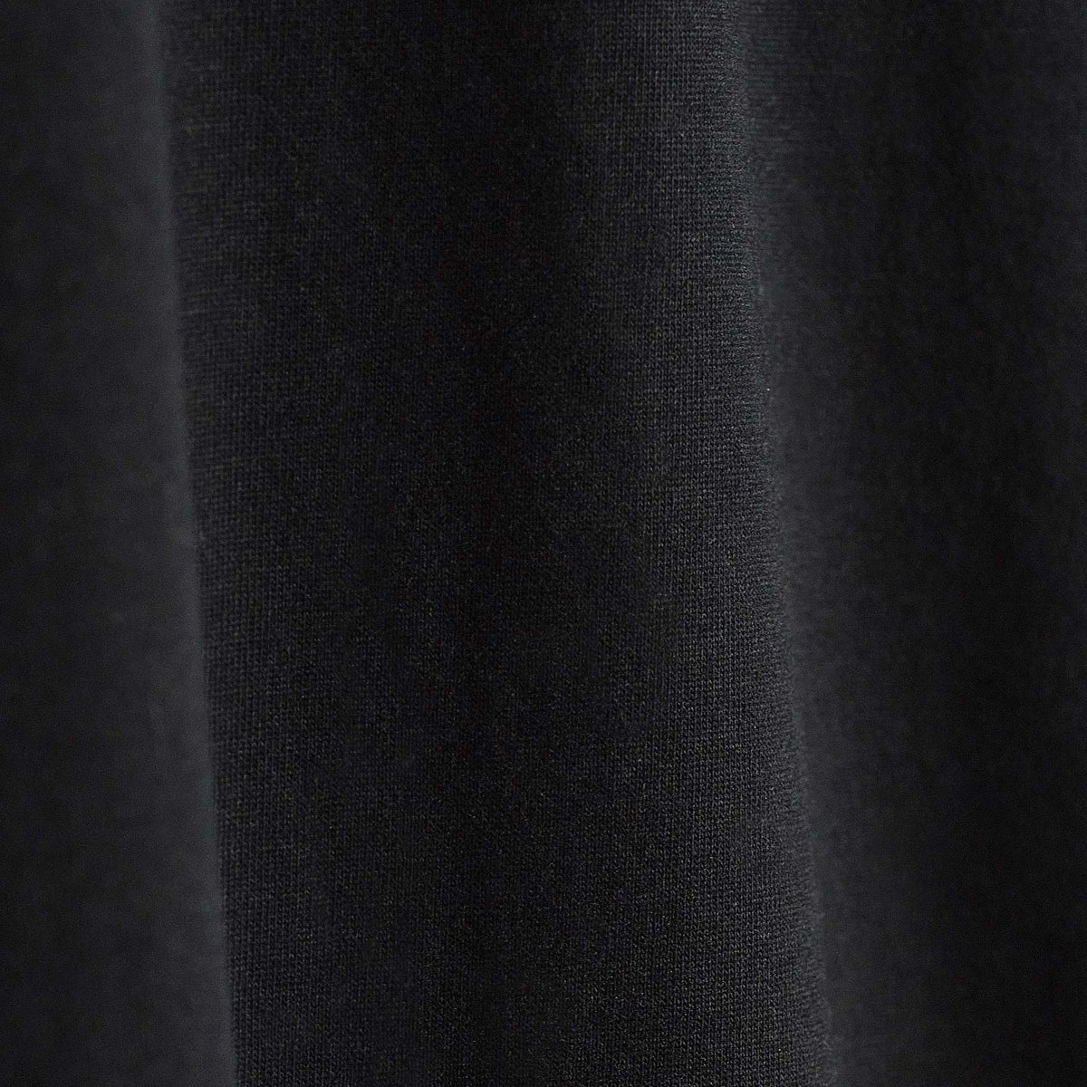 Heavy Luxe Jersey Long Sleeve Polo in Black | James Perse Los Angeles