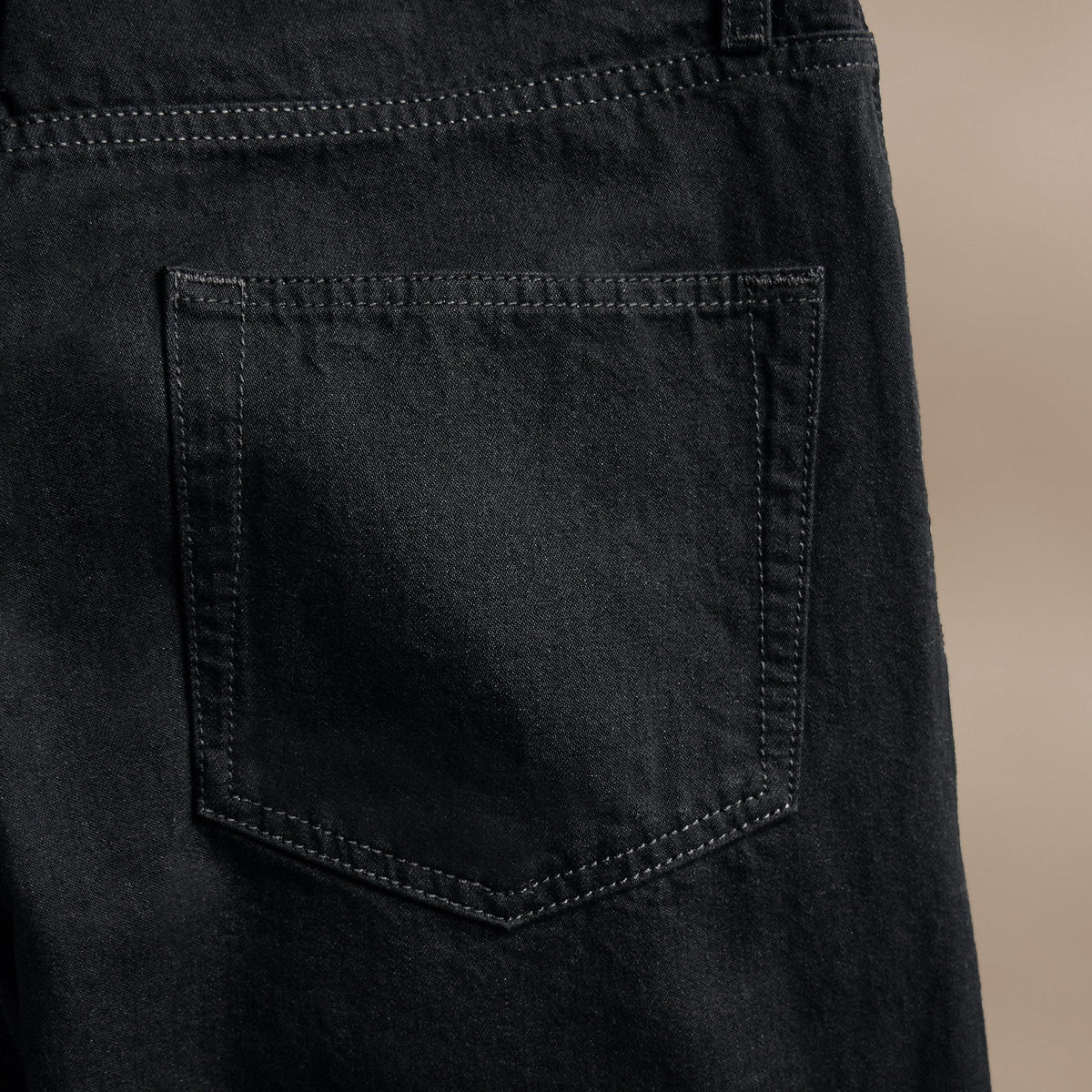 Black Denim 5 Pocket Pant in Black | James Perse Los Angeles