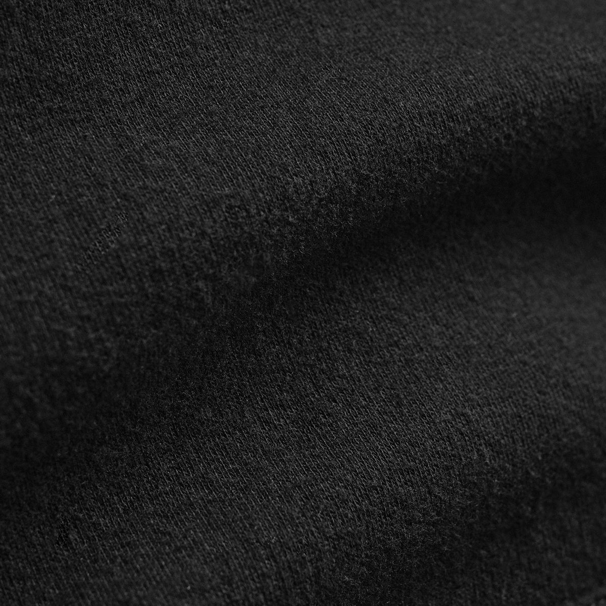 Cozy Half Zip in Black | James Perse Los Angeles