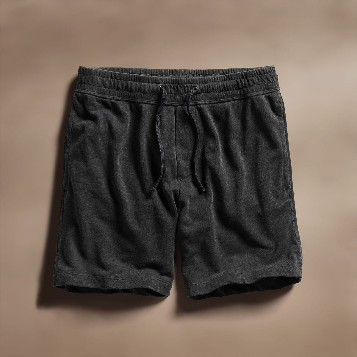 Vintage French Terry Sweat Short in Carbon Pigment | James Perse Los Angeles
