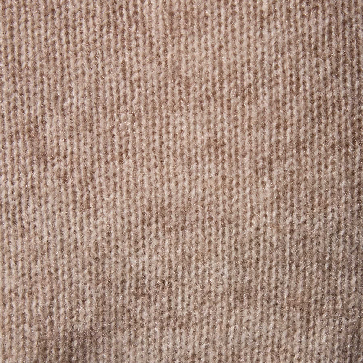 Soft Featherweight Cashmere Cropped Sweater in Light Beige | James Perse Los Angeles