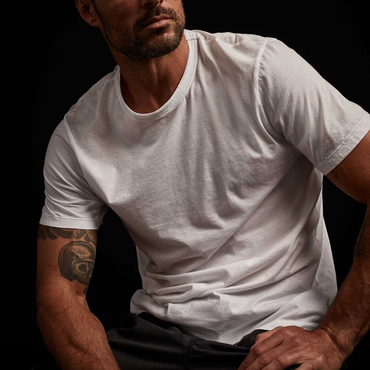 3 Pack Luxe Lotus Jersey Tee - White | James Perse Los Angeles