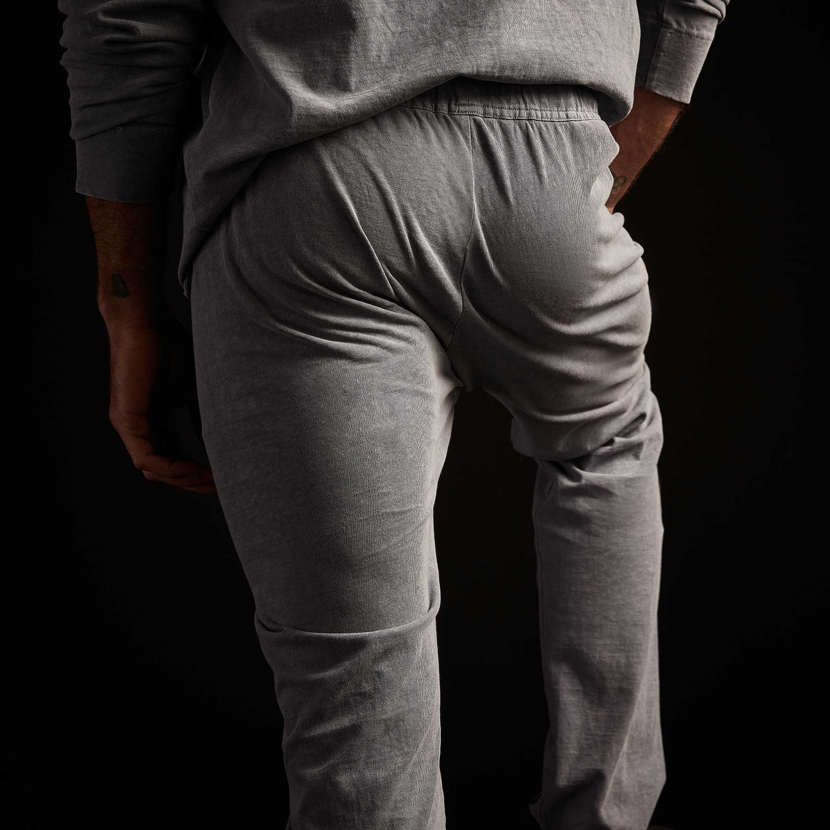High Twist Jersey Pant - Arsenic Pigment | James Perse Los Angeles