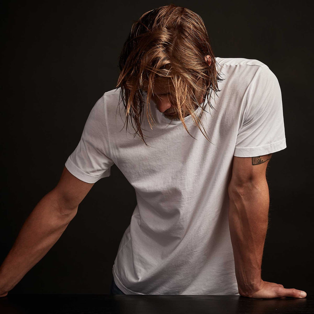 3 Pack Short Sleeve Crew Neck - Black/White/Deep | James Perse Los Angeles