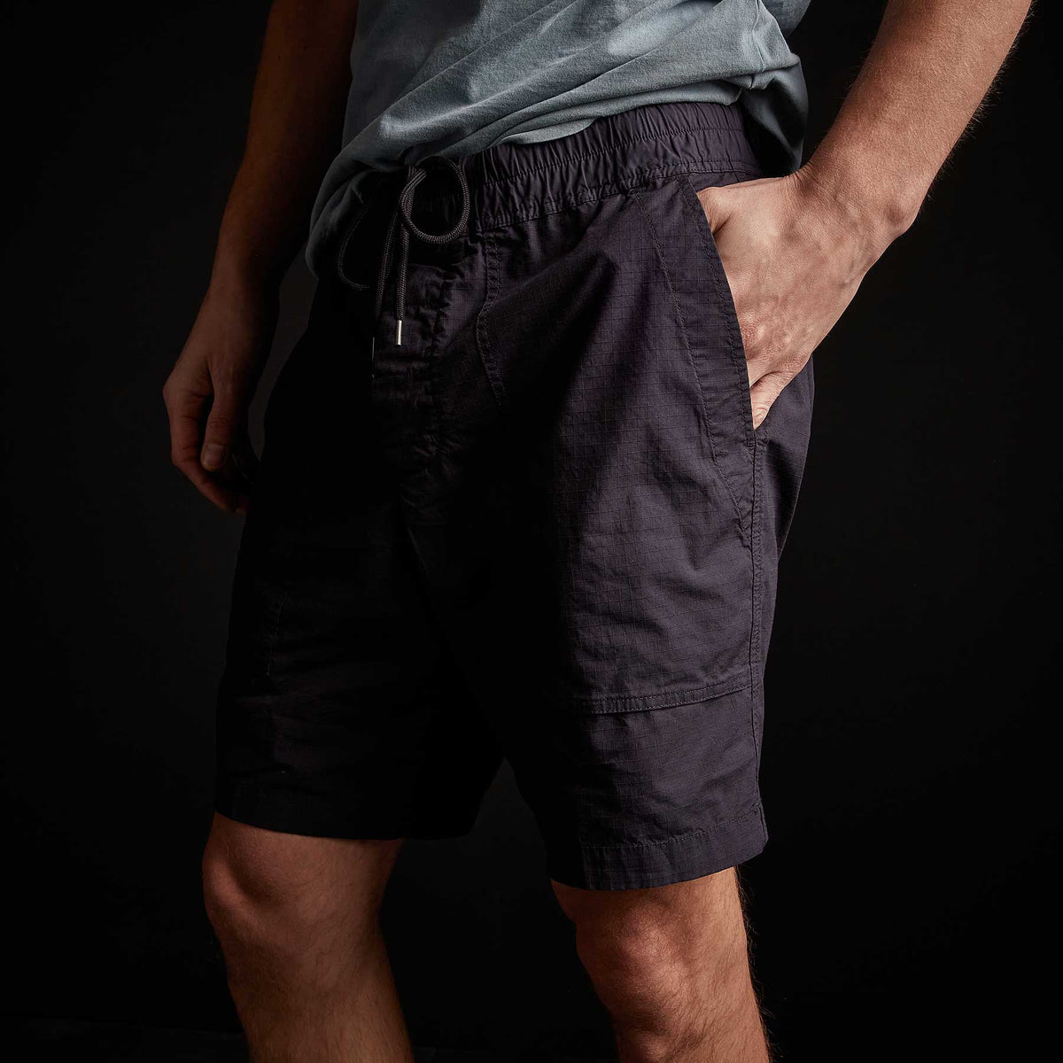 Rip Stop Short - French Navy | James Perse Los Angeles