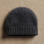 Recycled Cashmere Beanie in Coal | James Perse Los Angeles