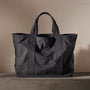 Small Matte Nylon Tote in Black | James Perse Los Angeles