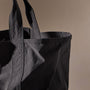 Small Matte Nylon Tote in Black | James Perse Los Angeles
