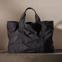 Large Matte Nylon Tote in Black | James Perse Los Angeles