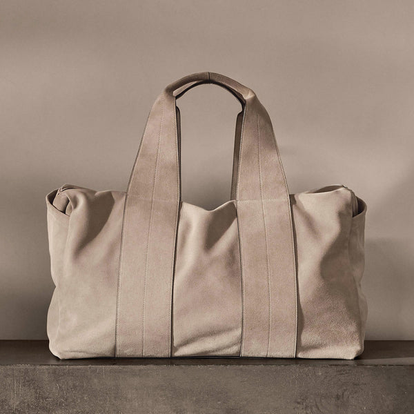 Suede Montecito Weekend Bag - Earth