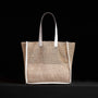 Raffia Tote in Natural | James Perse Los Angeles