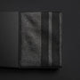 Sarti Stripe Soft Wool Bkt W/B in Black/Lead | James Perse Los Angeles