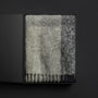 Plaid Alpaca Wool Blnkt With Box in Navy | James Perse Los Angeles