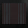 Baja Stripe Knit Blanket in Dark Brown/Charcoal | James Perse Los Angeles