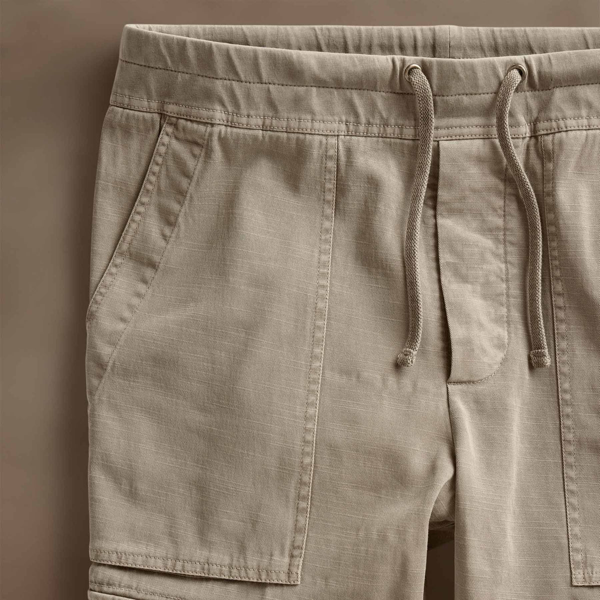 Army Cotton Slub Cargo Pant in Overcast Pigment | James Perse Los Angeles