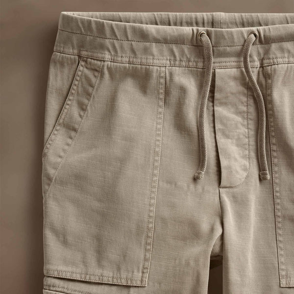Army Cotton Slub Cargo Pant in Overcast Pigment | James Perse Los Angeles