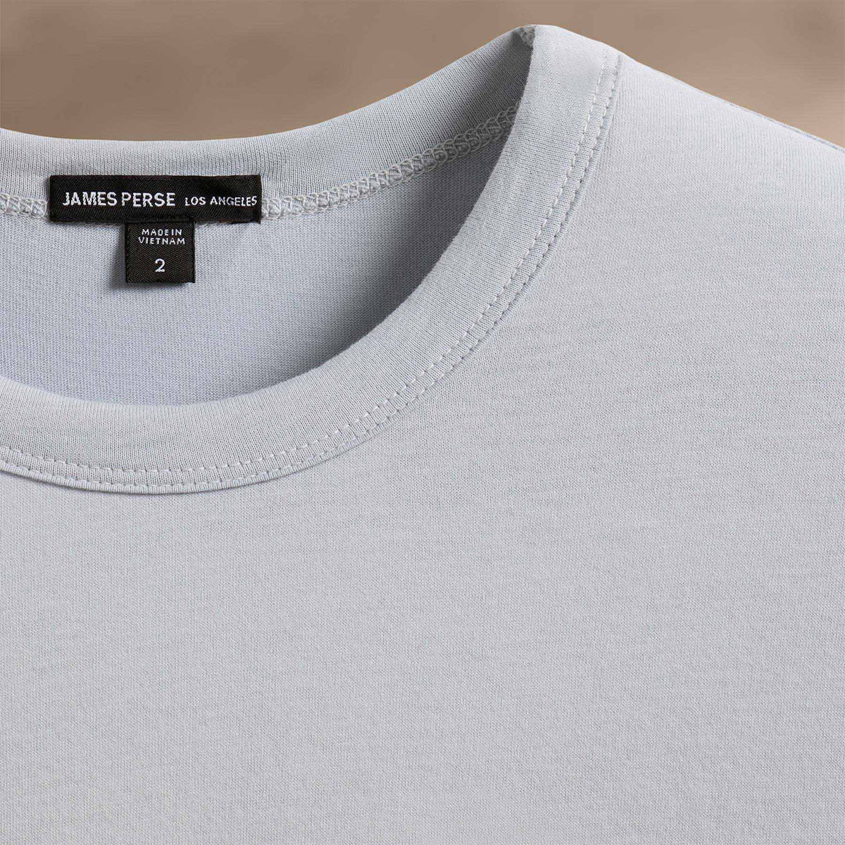 Brushed Lotus Crew in Grey Glacier | James Perse Los Angeles