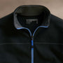 Brush Scuba Zip Front Sport Jacket   in Carbon/Blue | James Perse Los Angeles