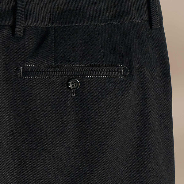 Cashmere Touch Twill Trouser in Black | James Perse Los Angeles
