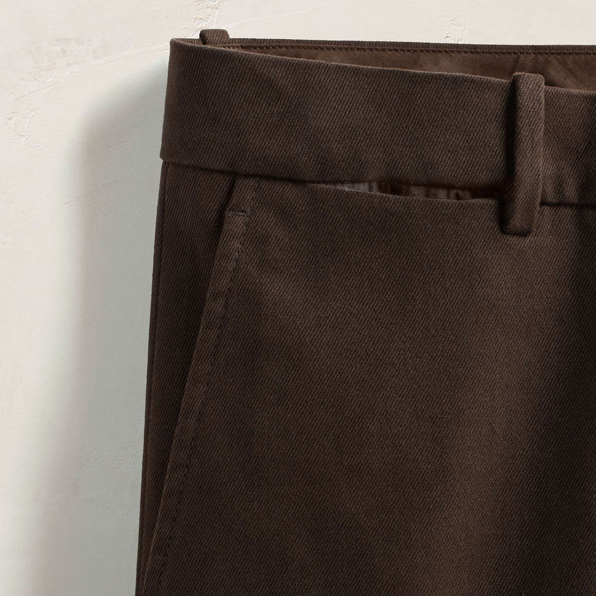 Cashmere Touch Twill Trouser in Porcupine | James Perse Los Angeles