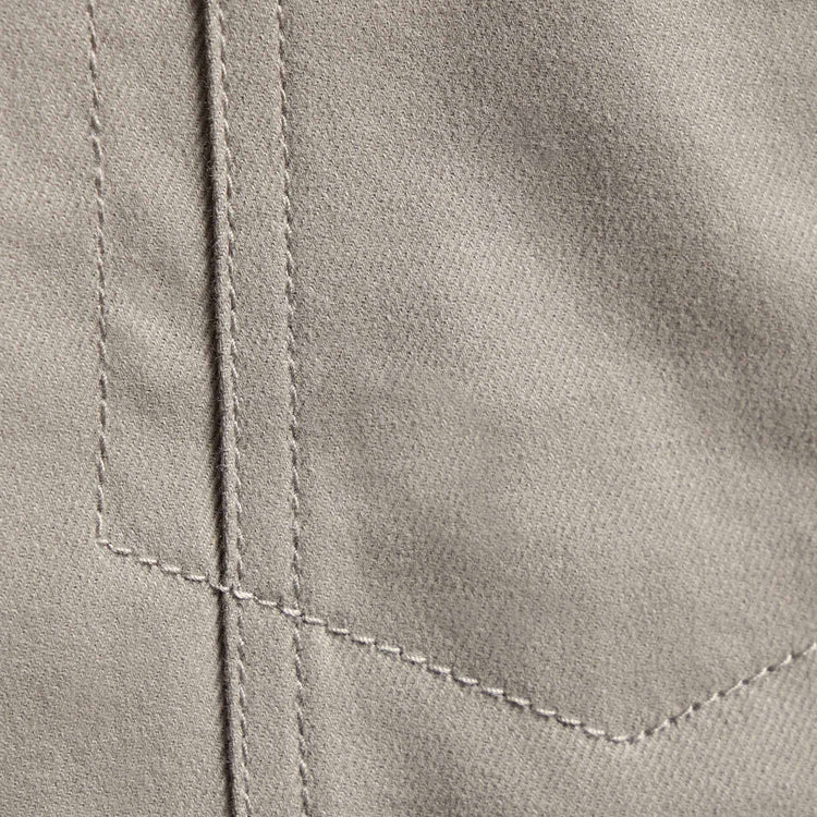 Cashmere Touch Cotton Jean Jkt in Light Tan | James Perse Los Angeles