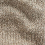 Cotton Wool Blend Chunky Half Zip  in Stone | James Perse Los Angeles