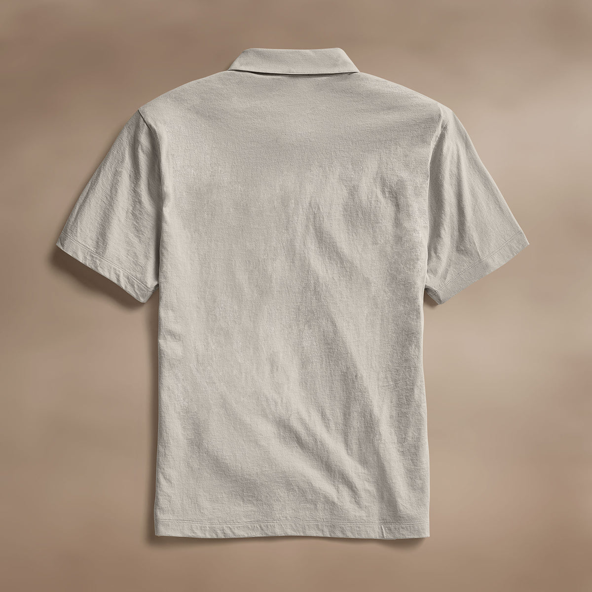 Cotton Linen Pocket Polo in Salt | James Perse Los Angeles