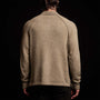 Cashmere Raglan Sweater Polo in Khaki | James Perse Los Angeles