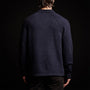 Cashmere Raglan Sweater Polo in Navy | James Perse Los Angeles