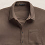 Clean Finish Jersey Shirt in Caribou | James Perse Los Angeles