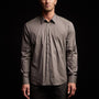 Matte Stretch Poplin Dress Shirt in Dusk | James Perse Los Angeles