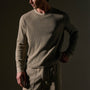 Mrcrzd Lts Mirco Thrml Long Sleeve Crew in Overcast | James Perse Los Angeles