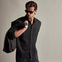 Cotton Linen Twill Classic Fit Shirt in Magma Pigment | James Perse Los Angeles