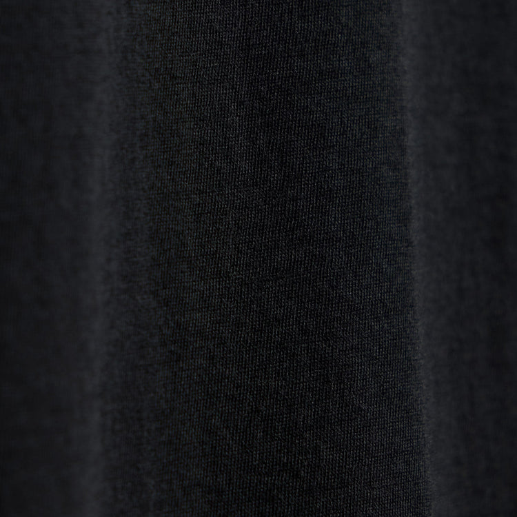 Luxe Lotus Jersey Tee in Black | James Perse Los Angeles