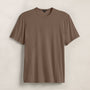 Luxe Lotus Jersey Tee in Caribou | James Perse Los Angeles