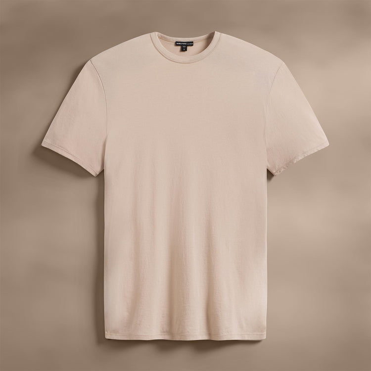 Luxe Lotus Jersey Tee in Faint | James Perse Los Angeles