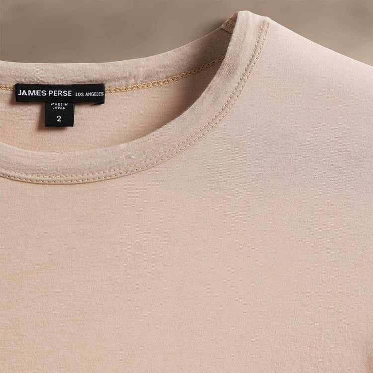 Luxe Lotus Jersey Tee in Faint | James Perse Los Angeles