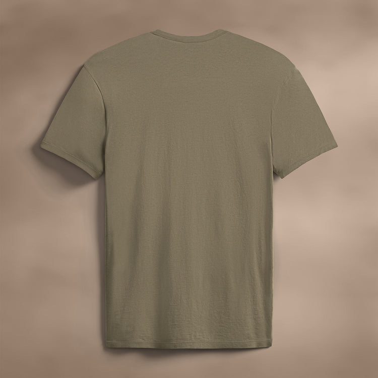 Luxe Lotus Jersey Tee in Peet | James Perse Los Angeles