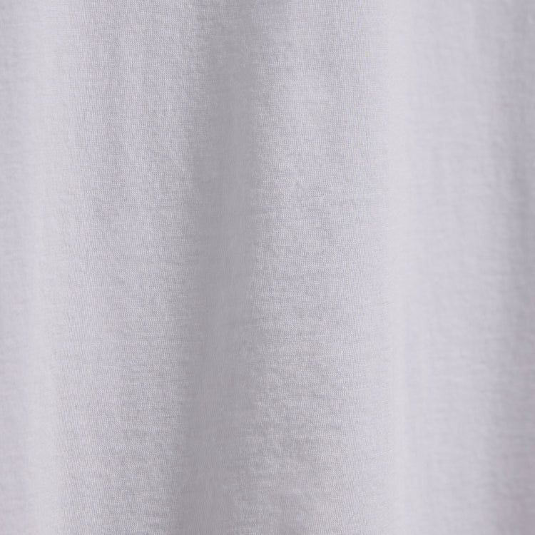 Luxe Lotus Jersey Crew - White