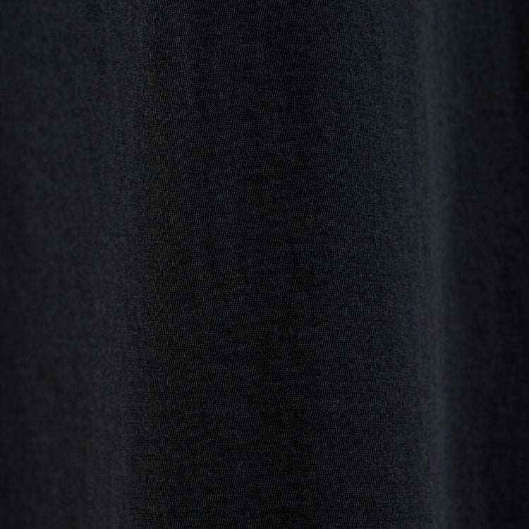 Luxe Lotus Jersey V Neck in Black | James Perse Los Angeles