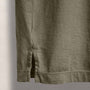 Luxe Lotus Jersey Long Sleeve Polo in Birch | James Perse Los Angeles