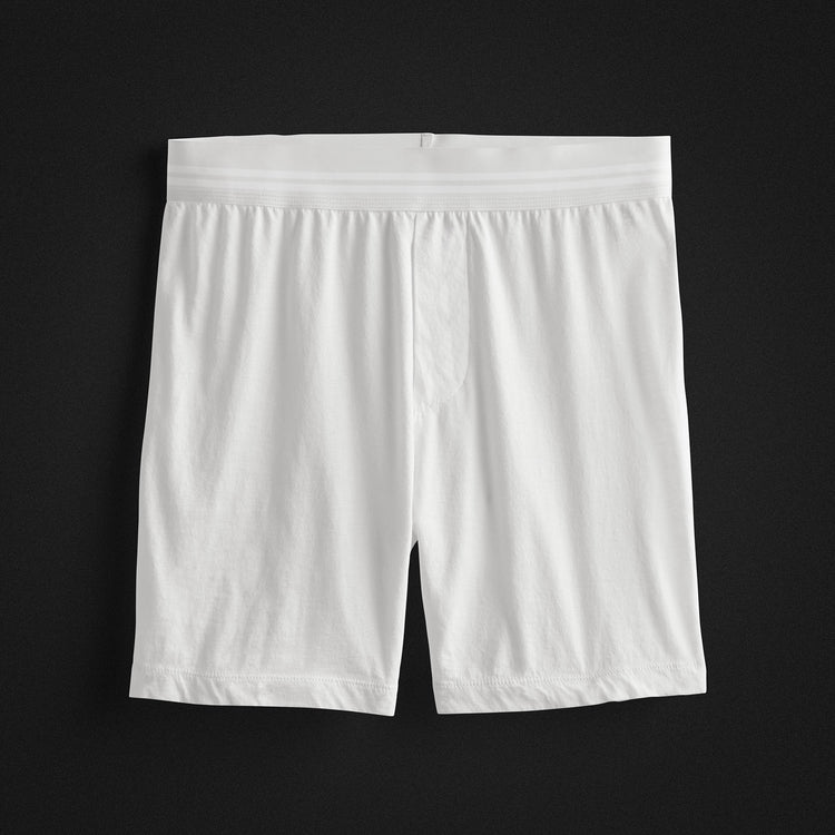Relaxed Fit Boxer Short 3 Pack - White